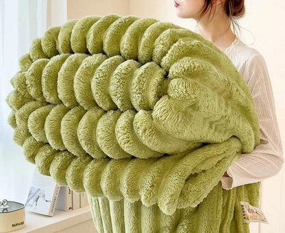 Luxury Blankets™ Faux Rabbit Fur Blanket