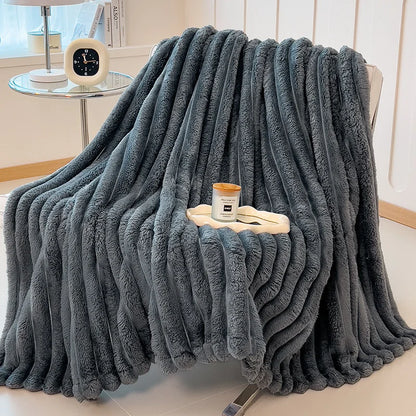 Luxury Blankets™ Faux Rabbit Fur Blanket